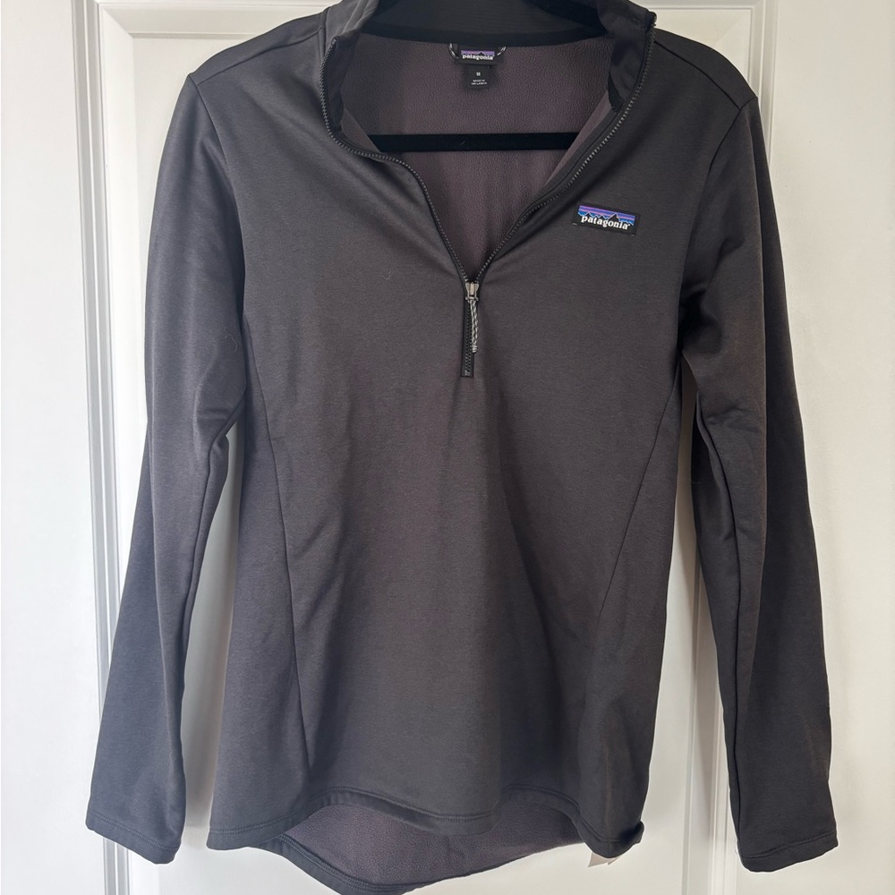 Patagonia Black Quarter-Zip Sweatshirt